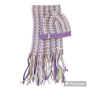 ESPRIT Vintage Knitted Touque & Scaft Set